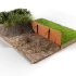 Rigidline 400 x 2200 mm Corten