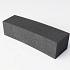 Oud hollands zitelement gebogen 200x60x47 antraciet (radius 10 gr)