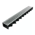 Aco Hexaline 2.0 goot +verzinkt stalen sleufrooster 1m