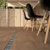 Aco slimline 100cm, met RVS rooster 100cm
