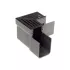 Aco slimline hoekstuk incl. zwart alu. rooster