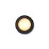 Beira rond zwart grondspot | warmwit | 3,5 watt 12 volt