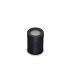 Beira rond zwart grondspot | warmwit | 3,5 watt 12 volt