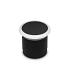 Nine rondom zwart grondspot | warmwit | 1,2 watt 12 volt