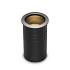 Pego rond zwart grondspot | warmwit | 7 watt 12 volt