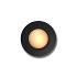 Nodar ring zwart grondspot | warmwit | 0,2 watt 12 volt