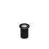 Nodar ring zwart grondspot | warmwit | 0,2 watt 12 volt