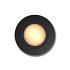 Arada ring zwart grondspot | warmwit | 0,5 watt 12 volt