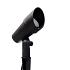 Campo anti-verblindingskap zwart prikspot | warmwit | 6 watt | dimbaar 12 volt