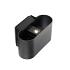 Corvo ovaal zwart | up & down | warmwit | dimbaar 12 volt