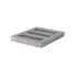 Oud hollands grasbetontegel facet open 60x60x10 cm grijs