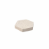 Oud hollandse tegel hexagon (6-kant) 37.5x37.5x7 cm creme
