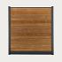 Thermo rabatplank rhombus (wb 129mm) grenen 20x140x1785mm