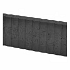 Mini rondobandpalissade 6x25x50 cm zwart