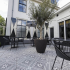 Geoceramica® 60x60x4 concreet flower dec