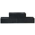 Geocolor stapelblok 60x15x15 cm solid black