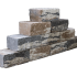 Straight block 35x20x15 kilimanjaro