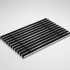 ACO Mat schoonloper 60x40x2 cm alum+tapijt+antra