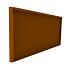 Fixed Height Line hoogte 560 mm paneel 2000 mm Corten