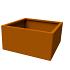Fixed Height Line hoogte 560 mm paneel 600 mm Corten