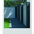 Paalmuts 24x24 zwart beton