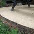 Flexline 100 x 2200 mm. Corten incl. 3 platte grondpennen en verbindingsplaat