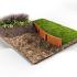 Flexline 240 x 2160mm Corten incl. 5 grondnagels en verbindingsset