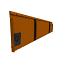 Flexline 400 x 2160mm Corten incl. 5 grondnagels en verbindingsset