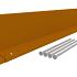 Hardline 150 mm. Corten incl. 4 grondnagels en verbindingsset