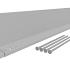 Hardline 150 mm. Gegalvaniseerd incl. 4 grondnagels en verbindingsset