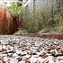 Rigidline 150 x 2200 mm. Corten incl. 3 platte grondpennen en verbindingsplaat