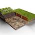 Rigidline 240 x 2160mm Corten incl. 5 grondnagels en verbindingsset