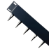 Core Edge kantopsluiting Zwart gecoat 10(19.5) x 107.5 cm