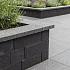 Blocco bordano muurblok (zwart) 29x10x10